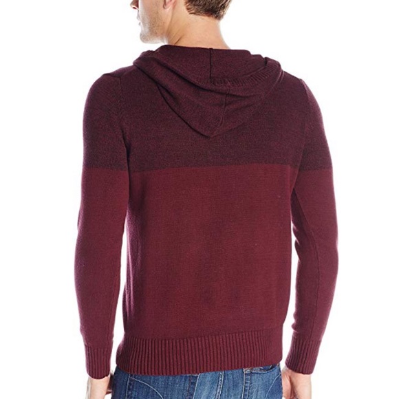 Dickies red burgundy sweater hoodie hooded cotton